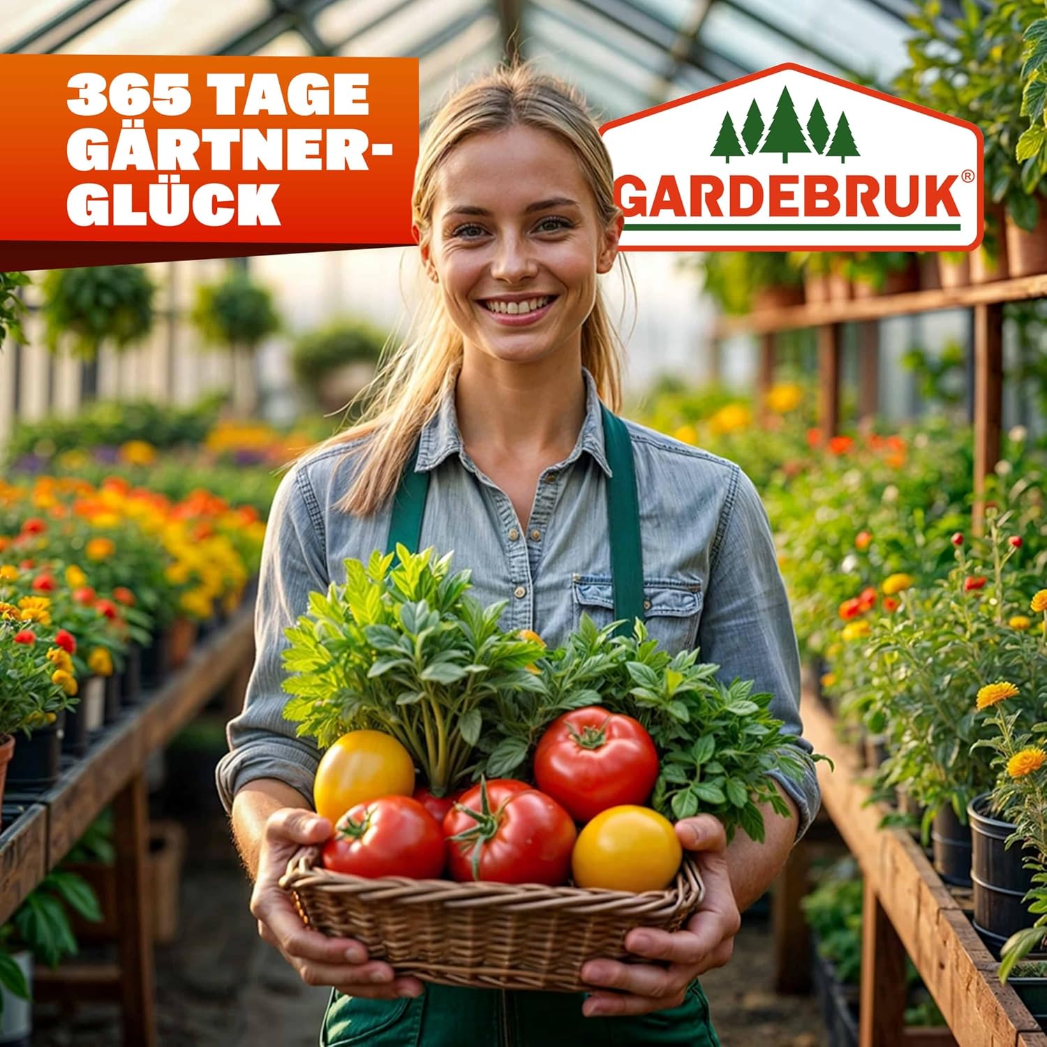 GARDEBRUK® Gewächshaus Aluminium 4,8m2 250x190cm inkl. 2 Dachfenster Tomatenhaus Treibhaus Anzuchthaus Garten Frühbeet Pflanzenhaus Aufzucht 7,63m3 — Ansicht 4