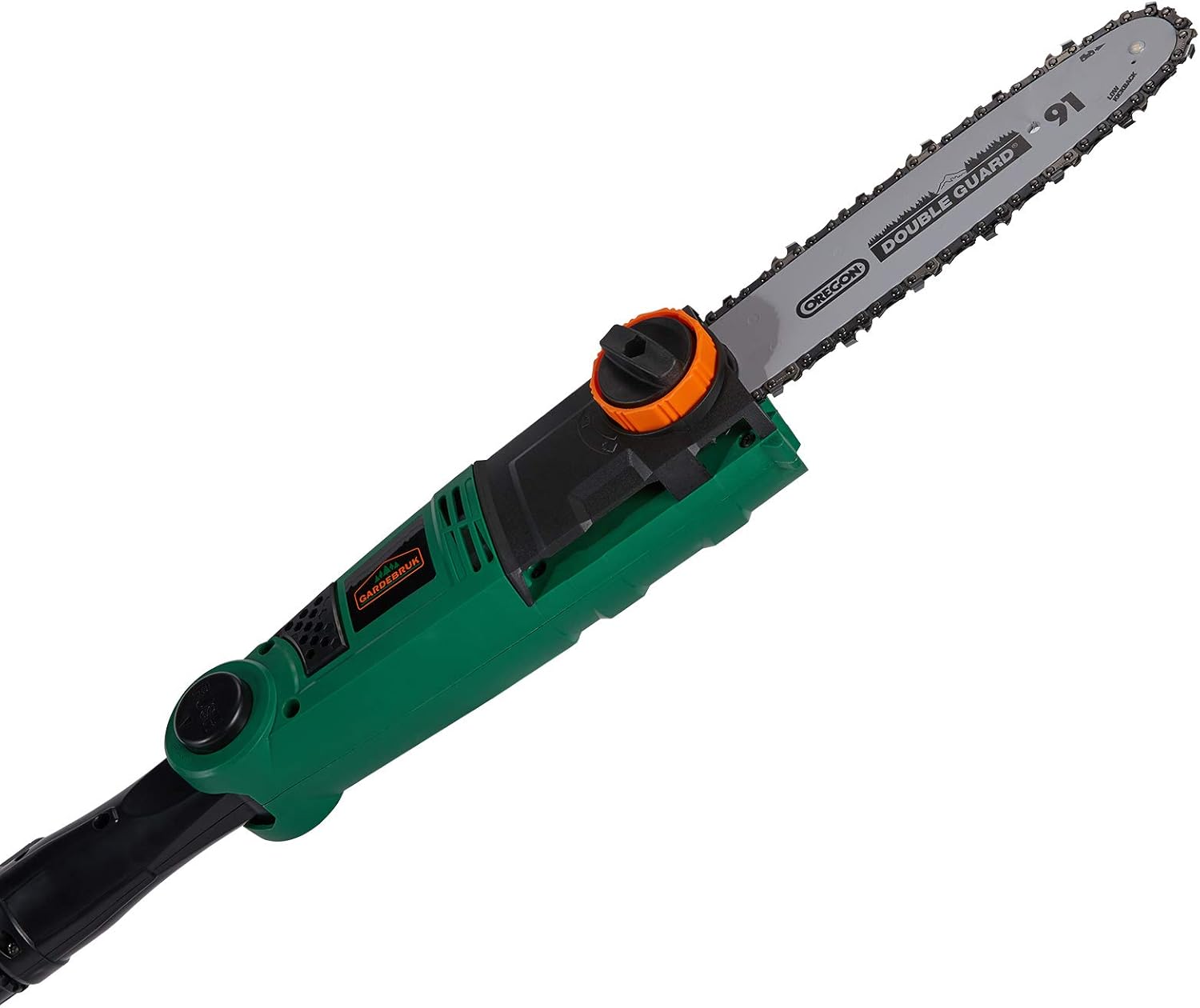 GARDEBRUK® Hochentaster ASX 900 750 W ergonomischer Griff 26 cm Schwertlänge verstellbar Teleskop Astsäge Kettensäge — Ansicht 2