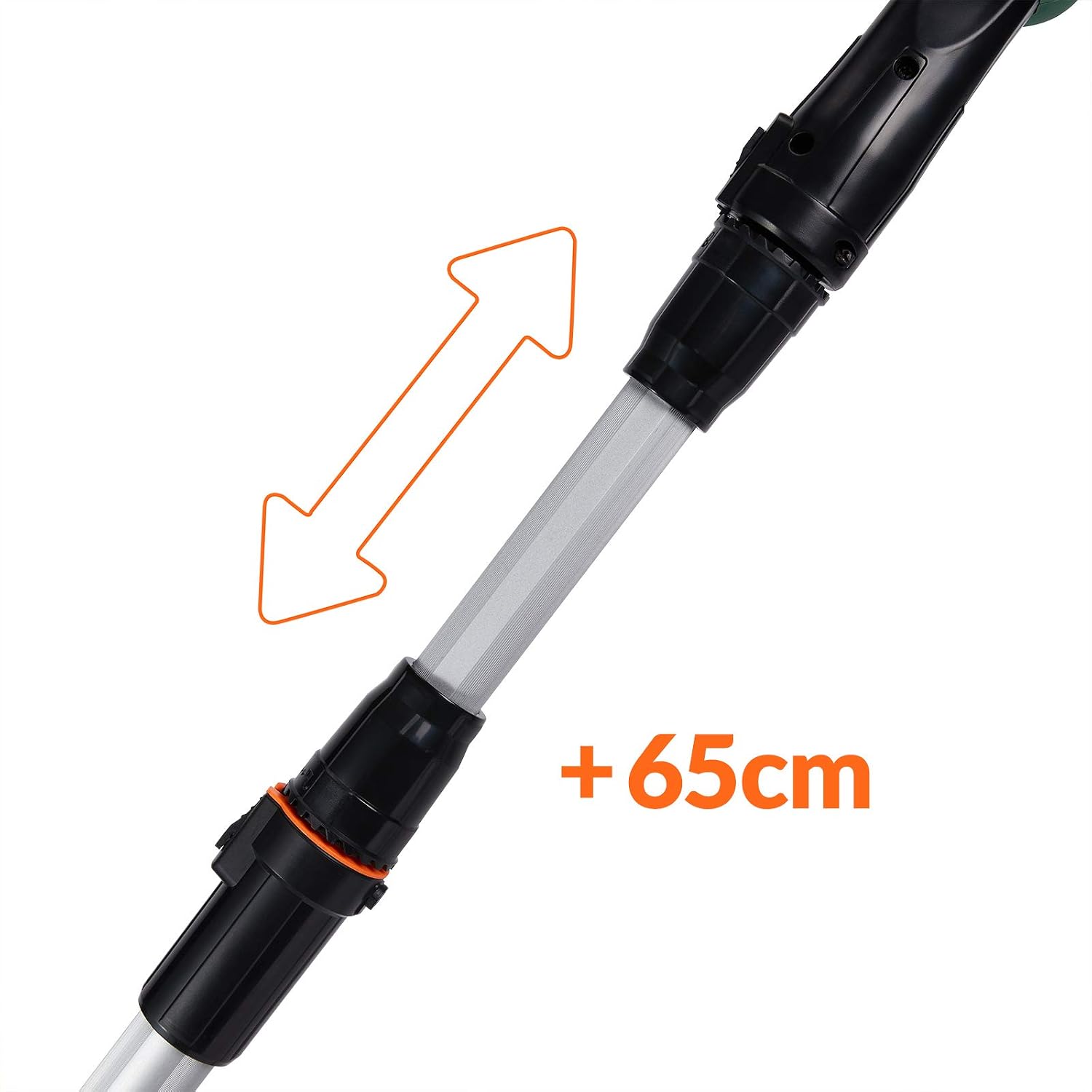 GARDEBRUK® Hochentaster ASX 900 750 W ergonomischer Griff 26 cm Schwertlänge verstellbar Teleskop Astsäge Kettensäge — Ansicht 5