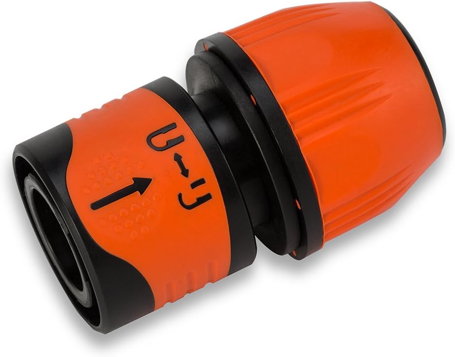 Gardebruk® Schnellkupplung 1/2' Schlauchverbinder Schlauchkupplung Stop-Funktion
