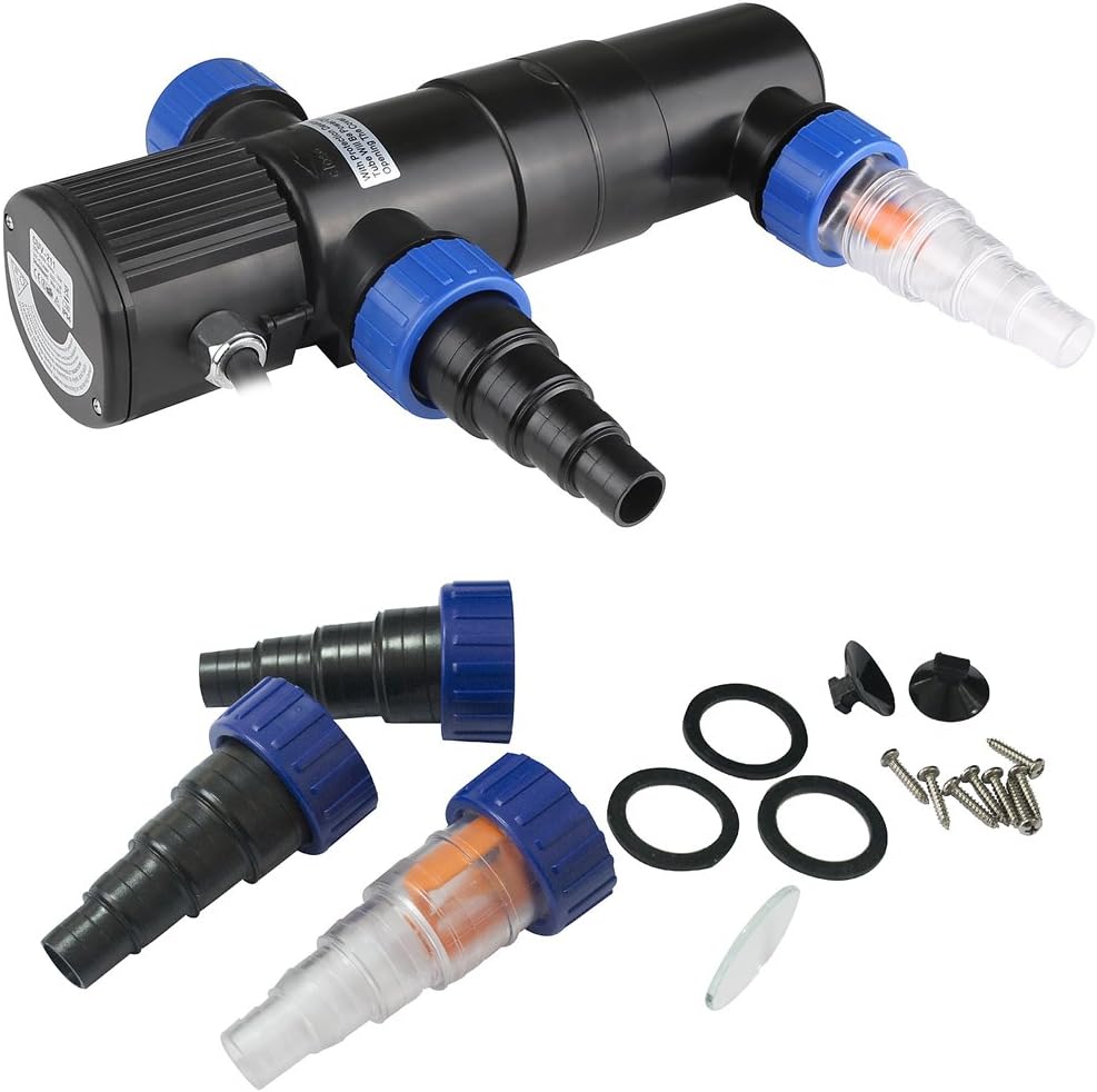 Gardebruk® Teichklärer 11 Watt 5m Kabel 3 Anschl