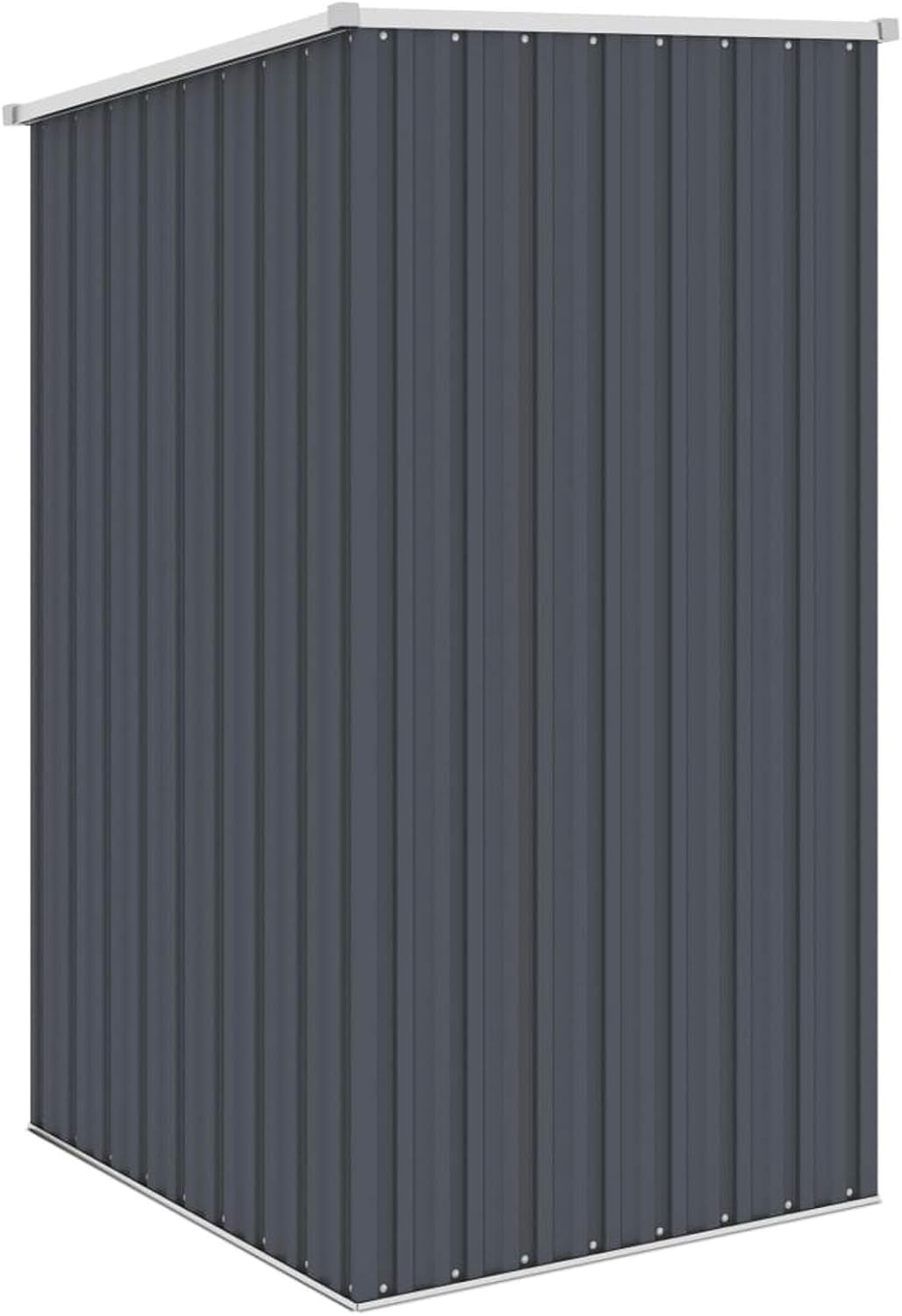 Gerätehaus Anthrazit 87x98x159 cm Verzinkter Stahl GeräTeschuppen GartengeräTehaus Gardebruk GeräTehaus GeräTebox — Ansicht 5