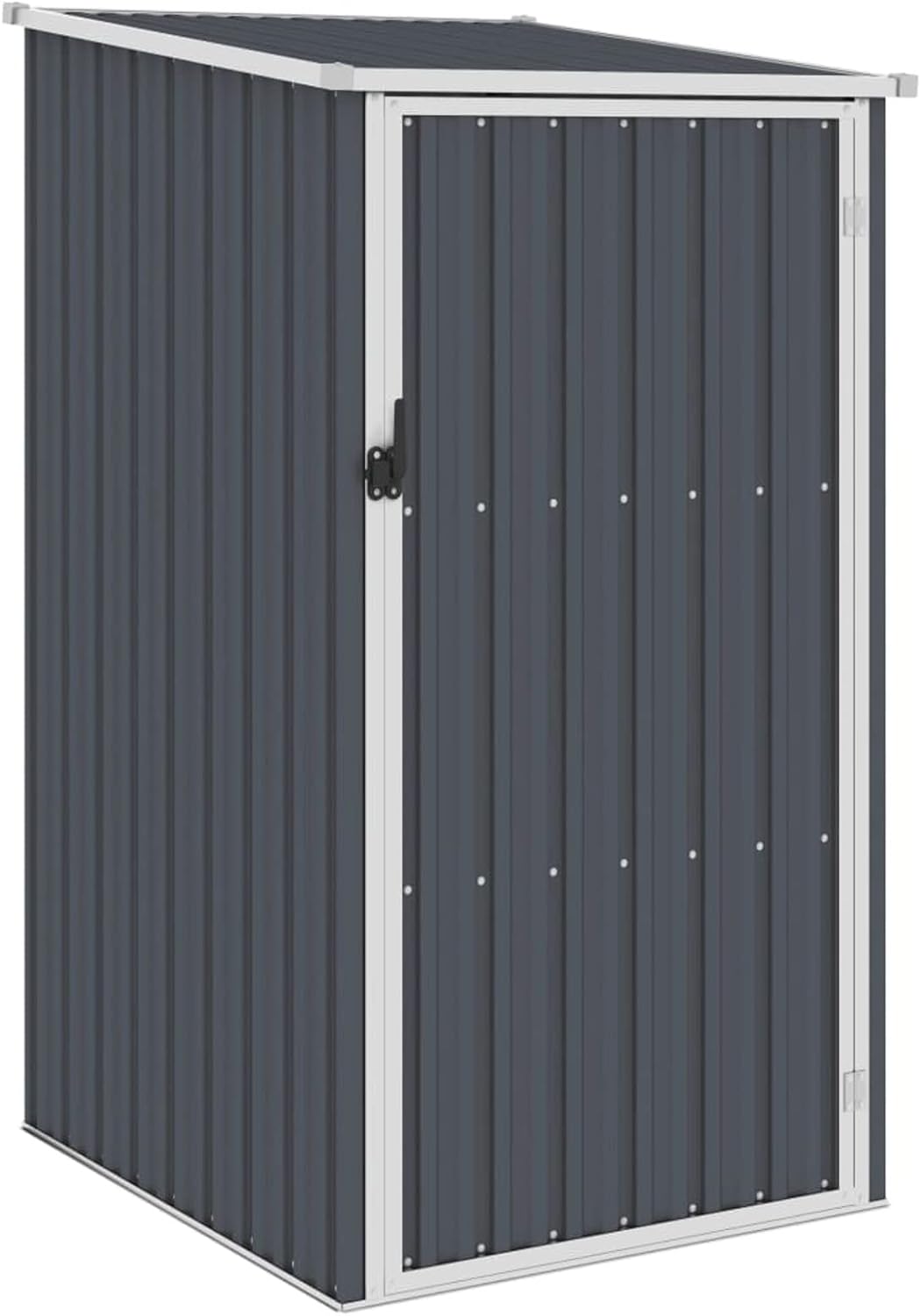 GuyAna Gerätehaus Anthrazit 87x98x159 cm Verzinkter Stahl GeräTeschuppen GartengeräTehaus Gardebruk GeräTehaus GeräTebox
